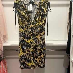 Versace Jeans Couture Black and Gold Mindress